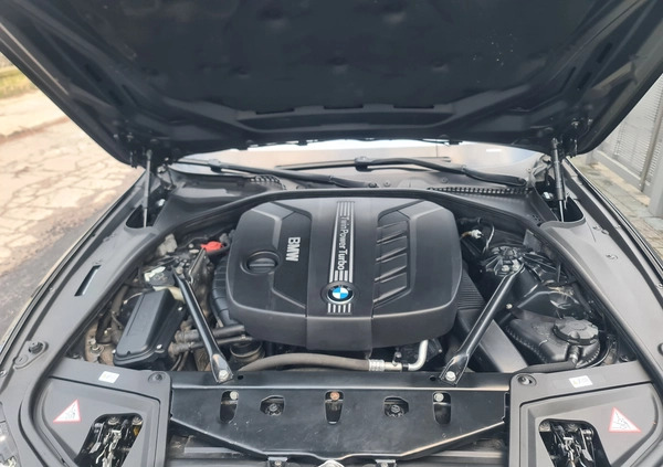 BMW Seria 5 cena 58900 przebieg: 196500, rok produkcji 2013 z Poznań małe 326